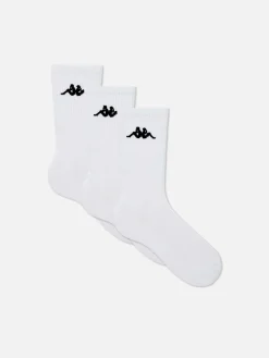Chaussettes|Primark Lot De 3 Paires De Chaussettes Kappa X Blanc