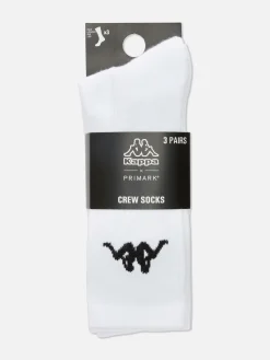 Chaussettes|Primark Lot De 3 Paires De Chaussettes Kappa X Blanc