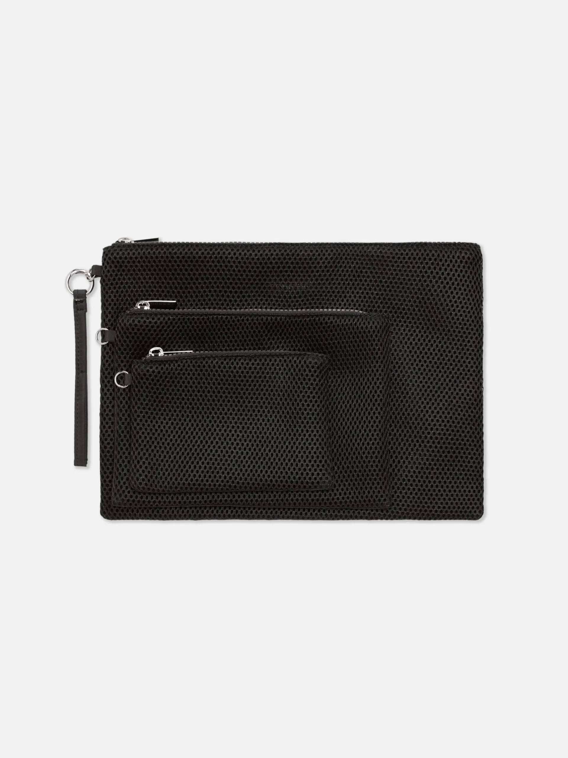 Sacs Et Porte-Monnaie|Primark Lot De 3 Pochettes En Maille Noir