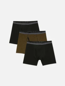 Sous-Vêtements|Primark Lot De 3 Shortys Variés Tendance Doré