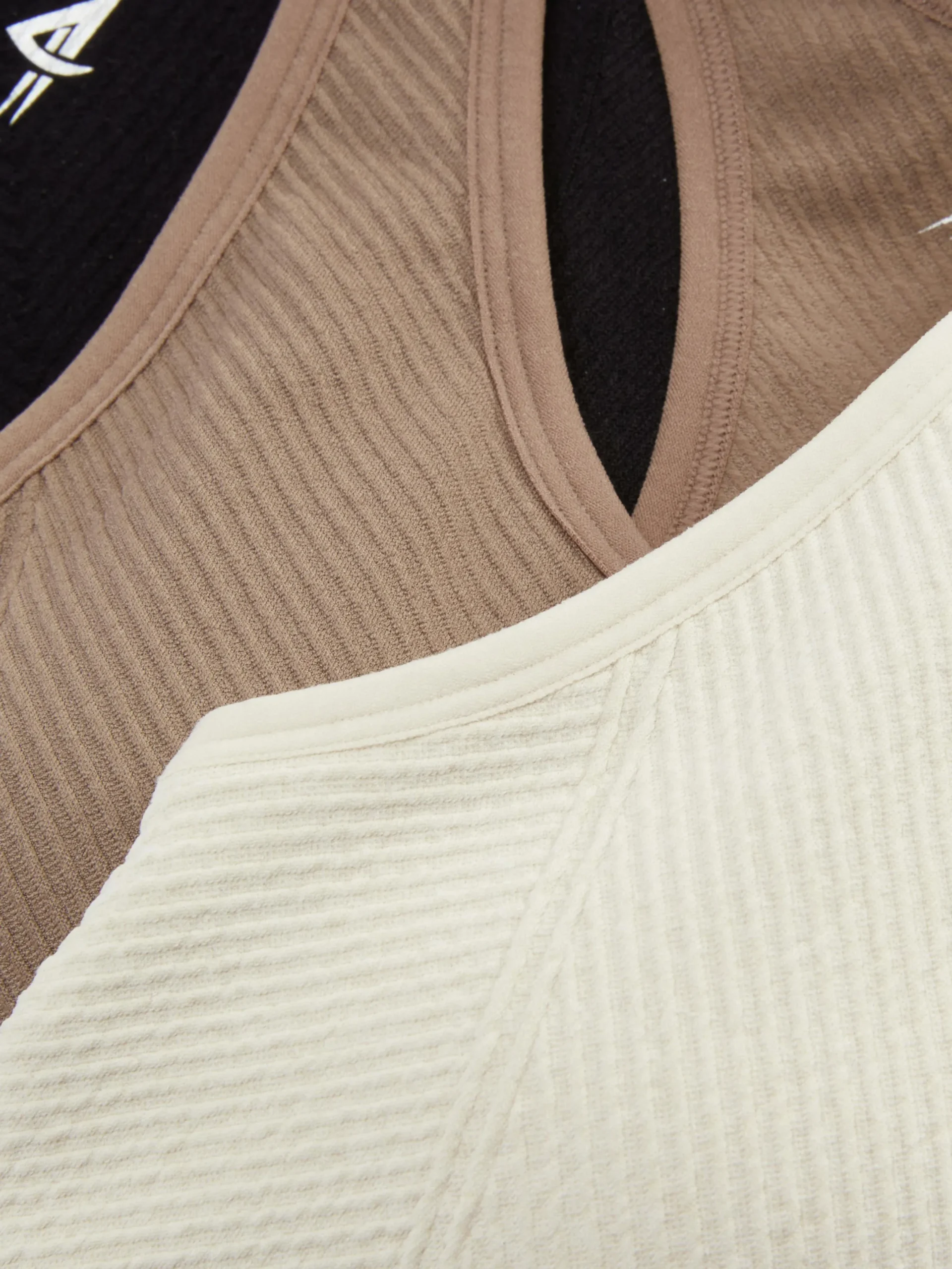 Soutiens-Gorge|Primark Lot De 3 Soutiens-gorge De Sport Sans Coutures Grège