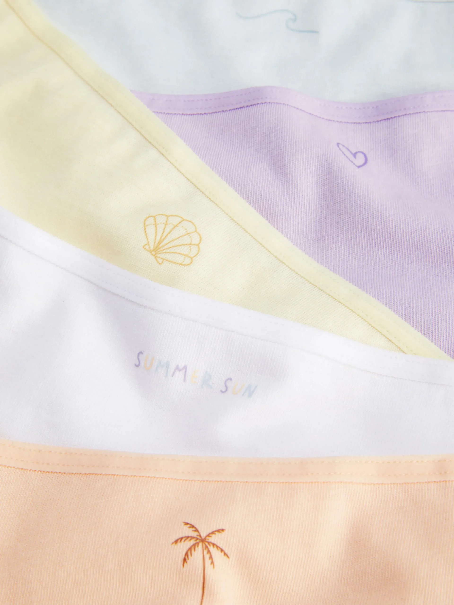 Culotte|Primark Lot De 5 Strings Graphiques Multicolore