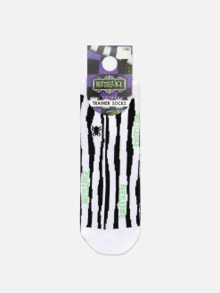 Beetlejuice|Tout Halloween|Primark Lot De 3 paires De Chaussettes Basses Beetlejuice Violet