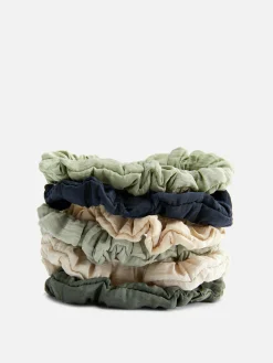Accessoires Cheveux|Primark Lot De 6 petits Chouchous Doux Vert