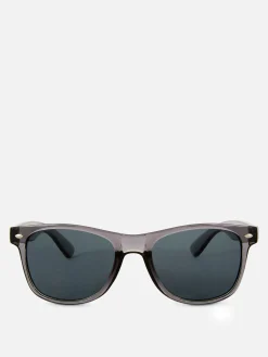Lunettes De Soleil|Primark Lunettes De Soleil Classiques à Monture Carrée Gris