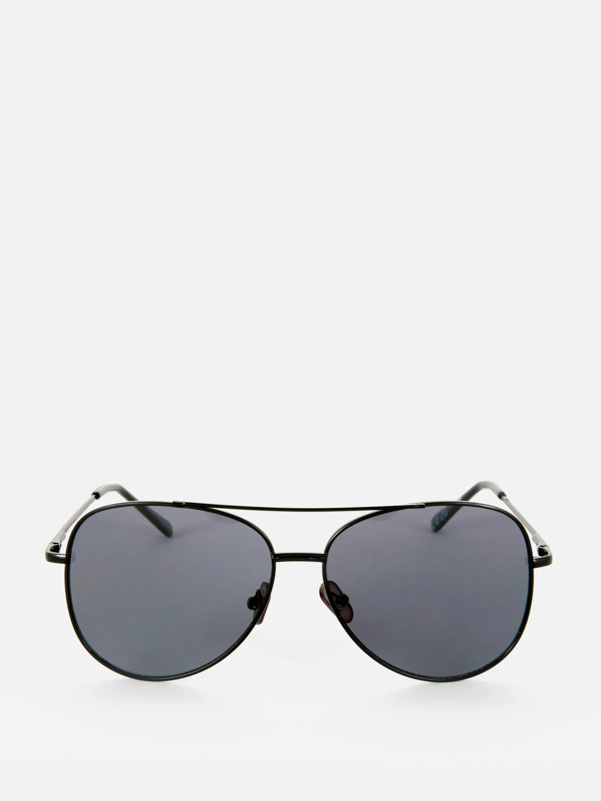 Lunettes De Soleil|Primark Lunettes De Soleil Teintées à Monture Métallique Noir