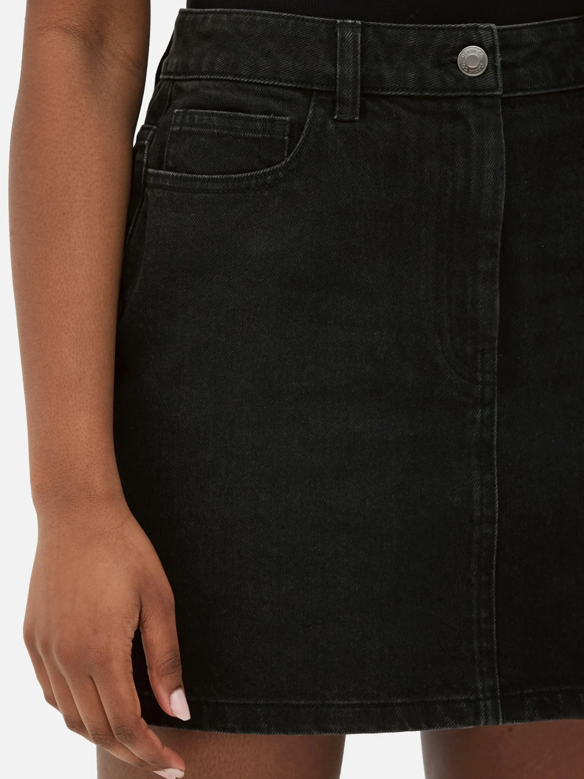 Jupes|Denim|Primark Mini-jupe En Jean Noir
