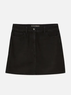 Jupes|Denim|Primark Mini-jupe En Jean Noir