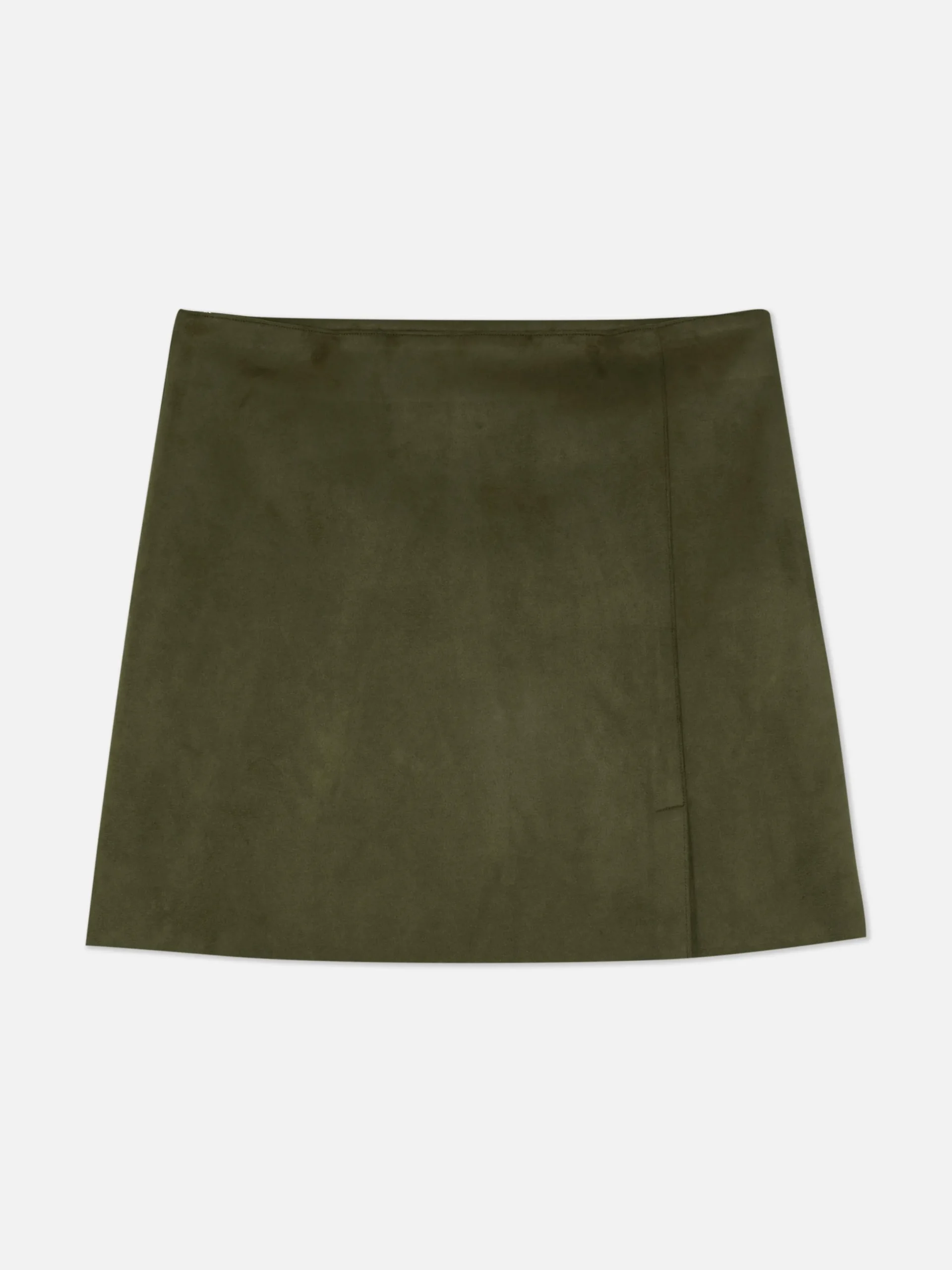 Jupes|Primark Mini-jupe En Suédine Kaki