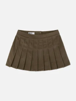 Jupes|Denim|Primark Mini-jupe En Velours Côtelé Rita Ora Fauve