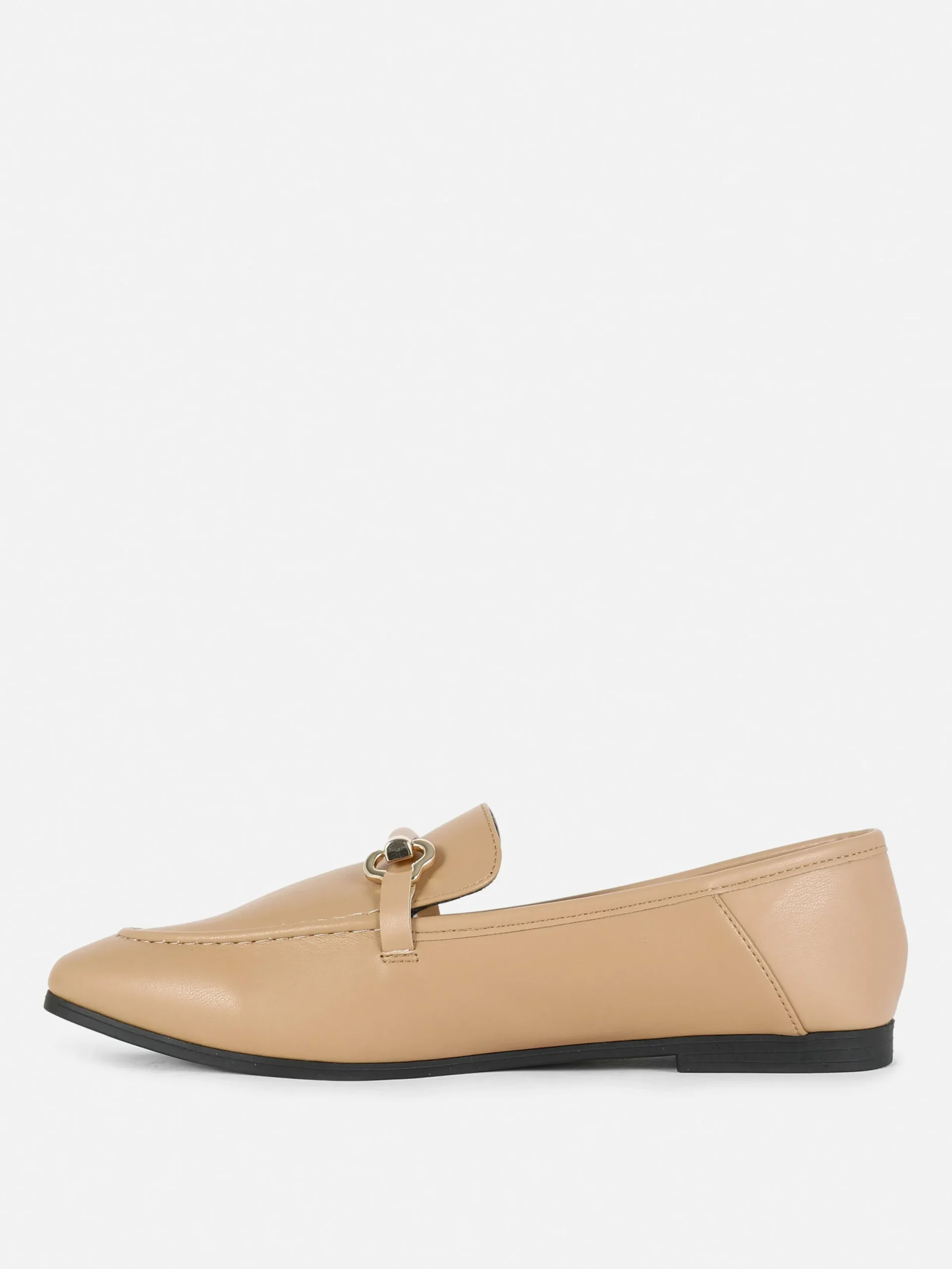 Ballerines|Primark Mocassins Habillés à Mors Fauve