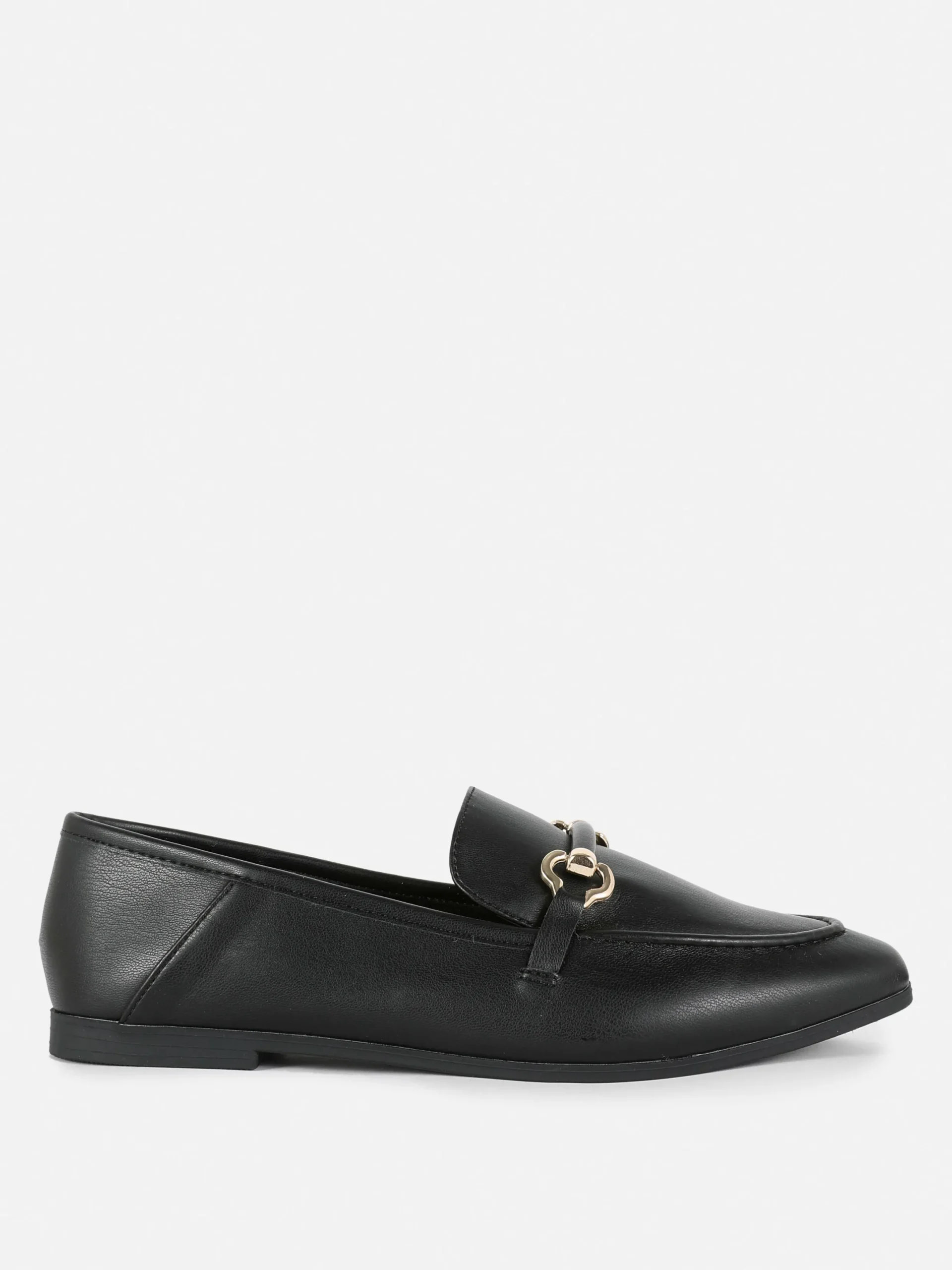 Ballerines|Primark Mocassins Habillés à Mors Noir