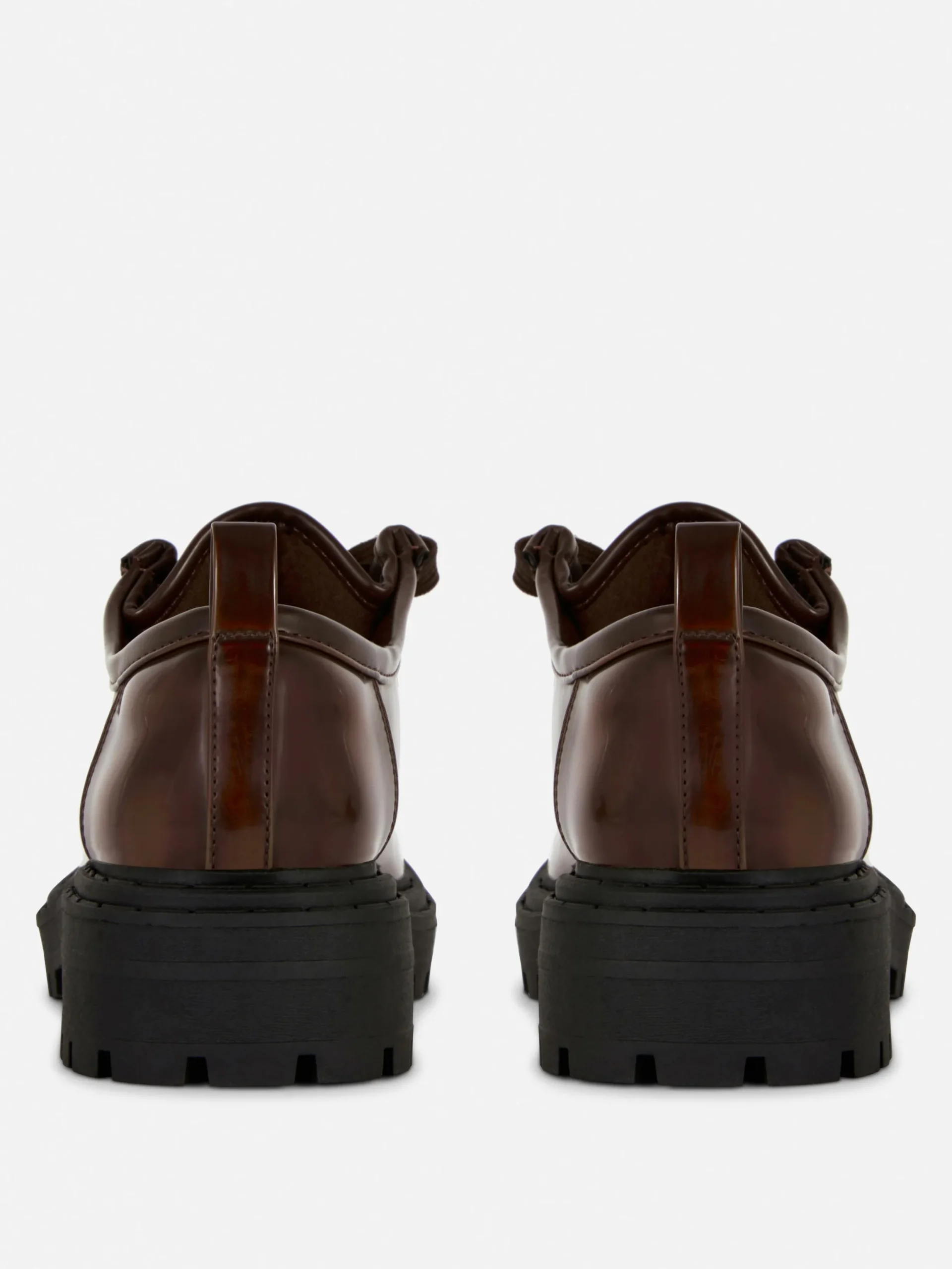 Ballerines|Primark Mocassins épais à Lacets Rita Ora Marron