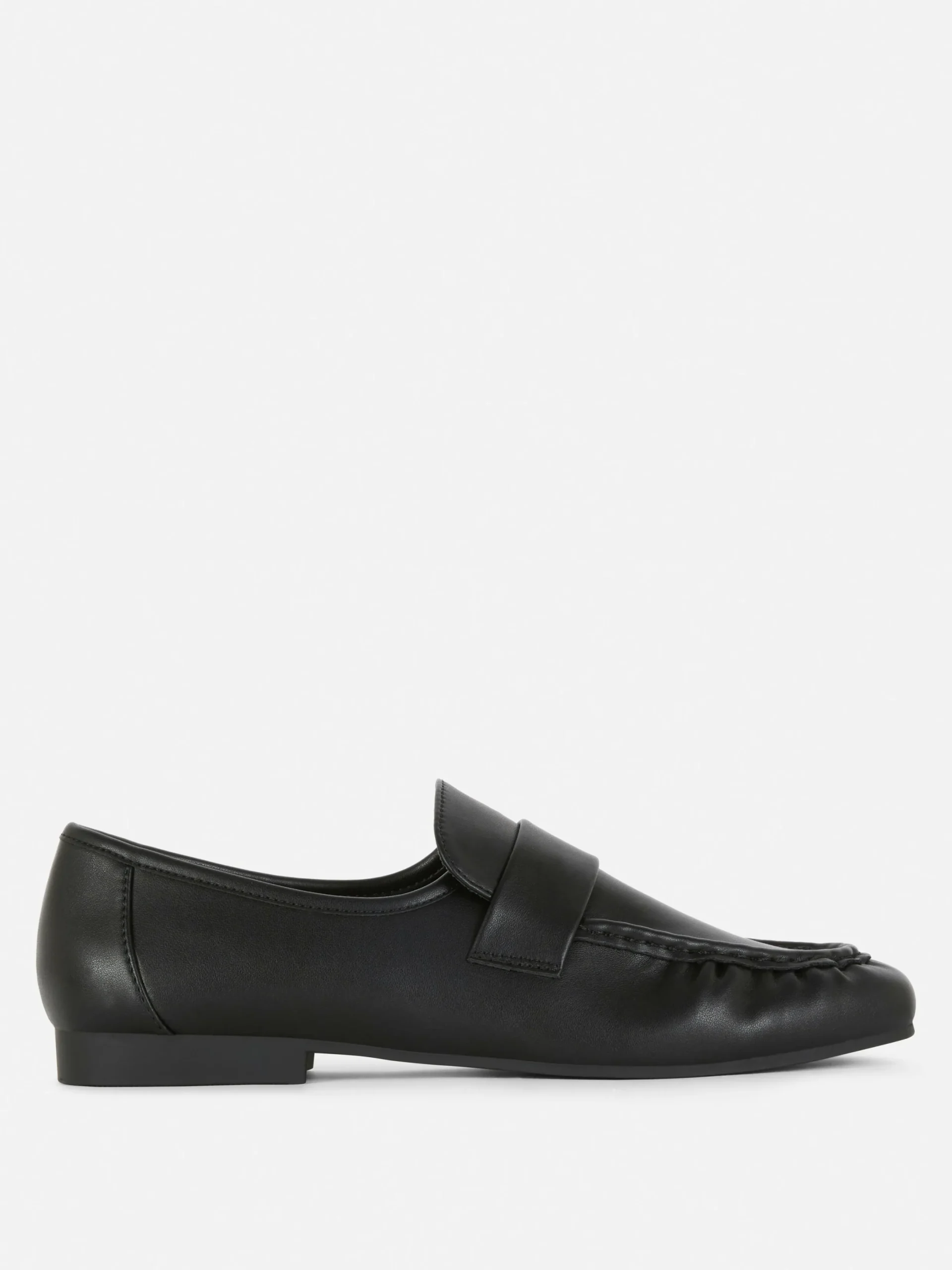 Ballerines|Primark Mocassins Ruchés Rita Ora Noir