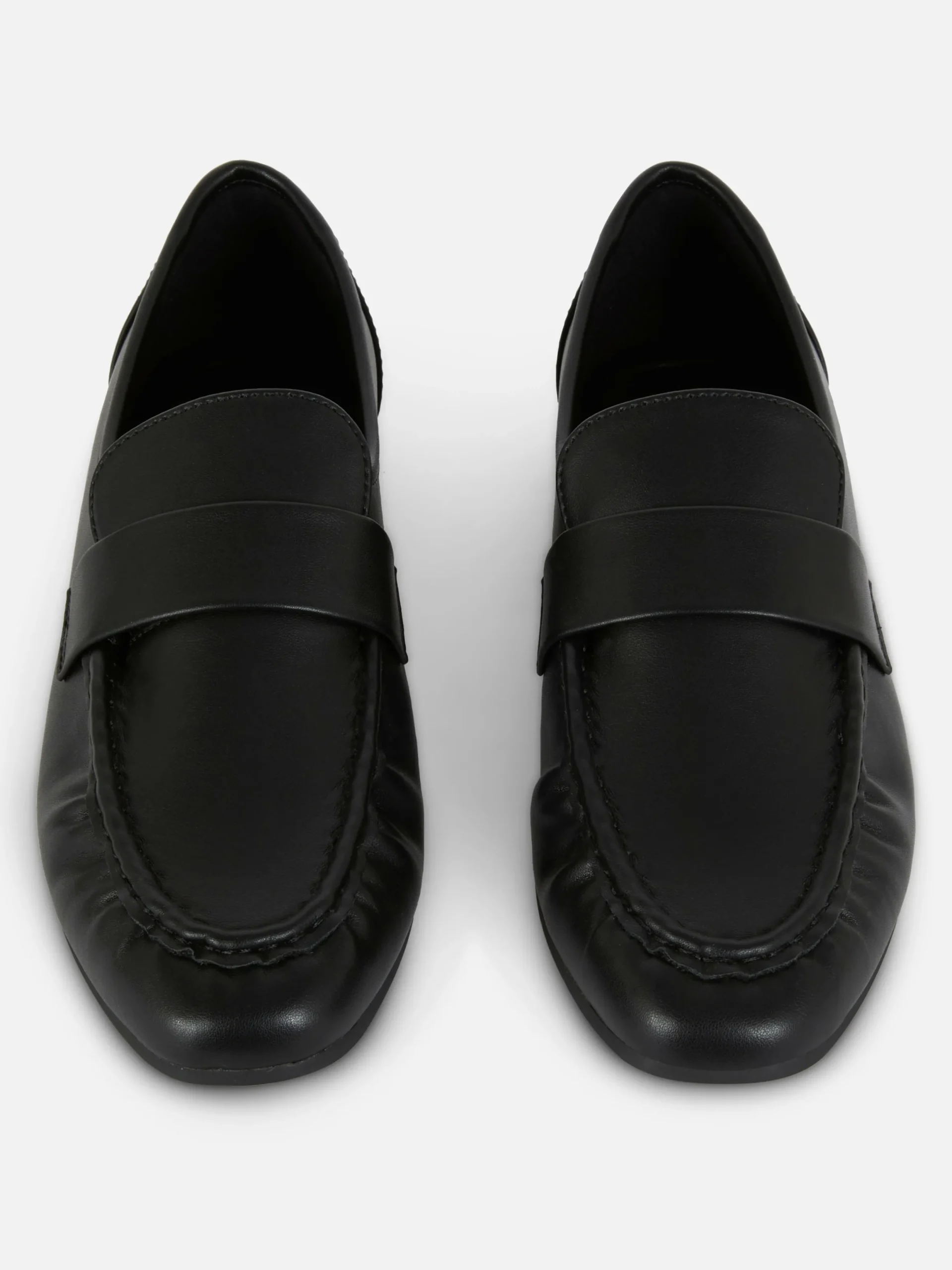 Ballerines|Primark Mocassins Ruchés Rita Ora Noir