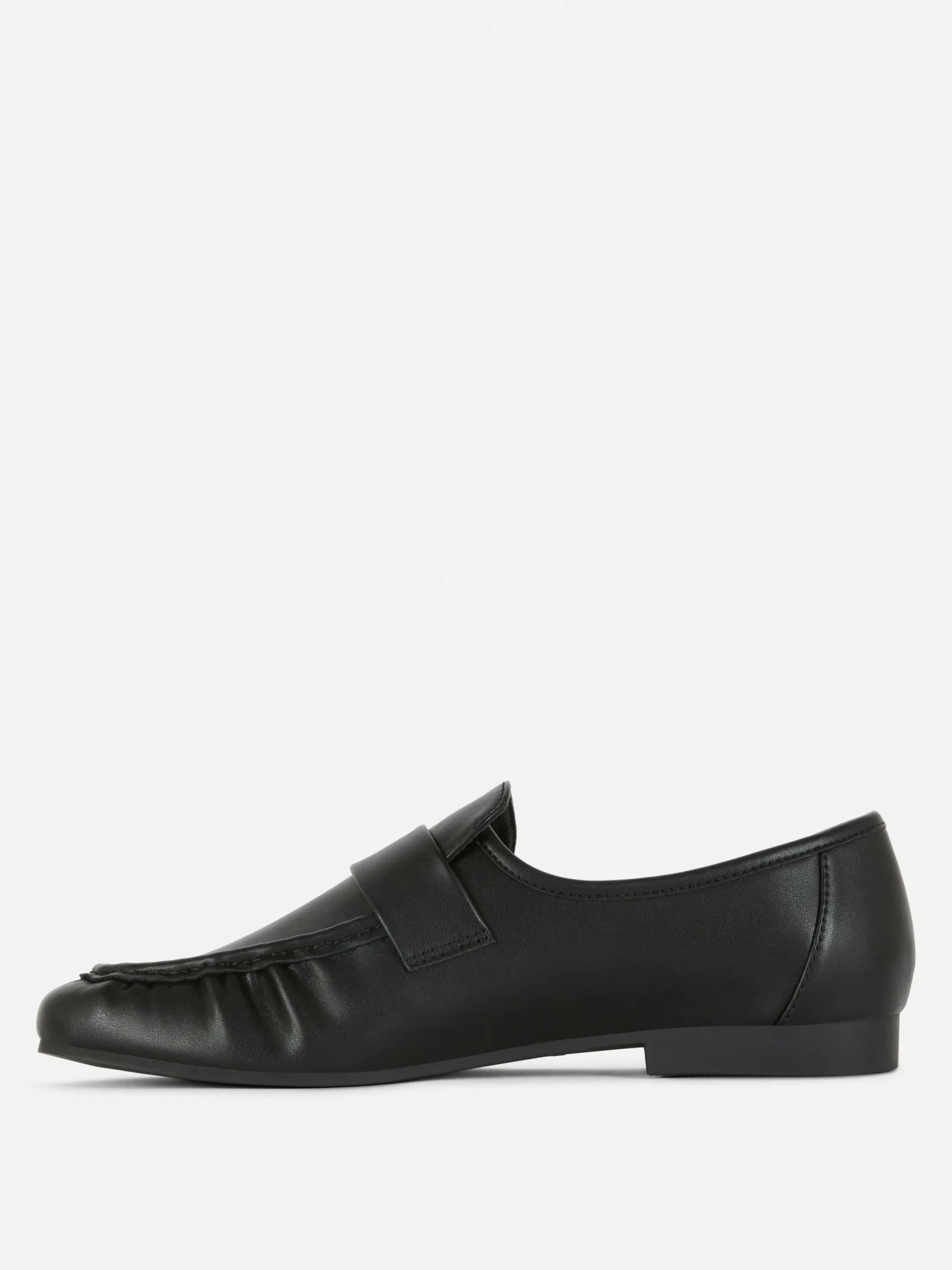 Ballerines|Primark Mocassins Ruchés Rita Ora Noir