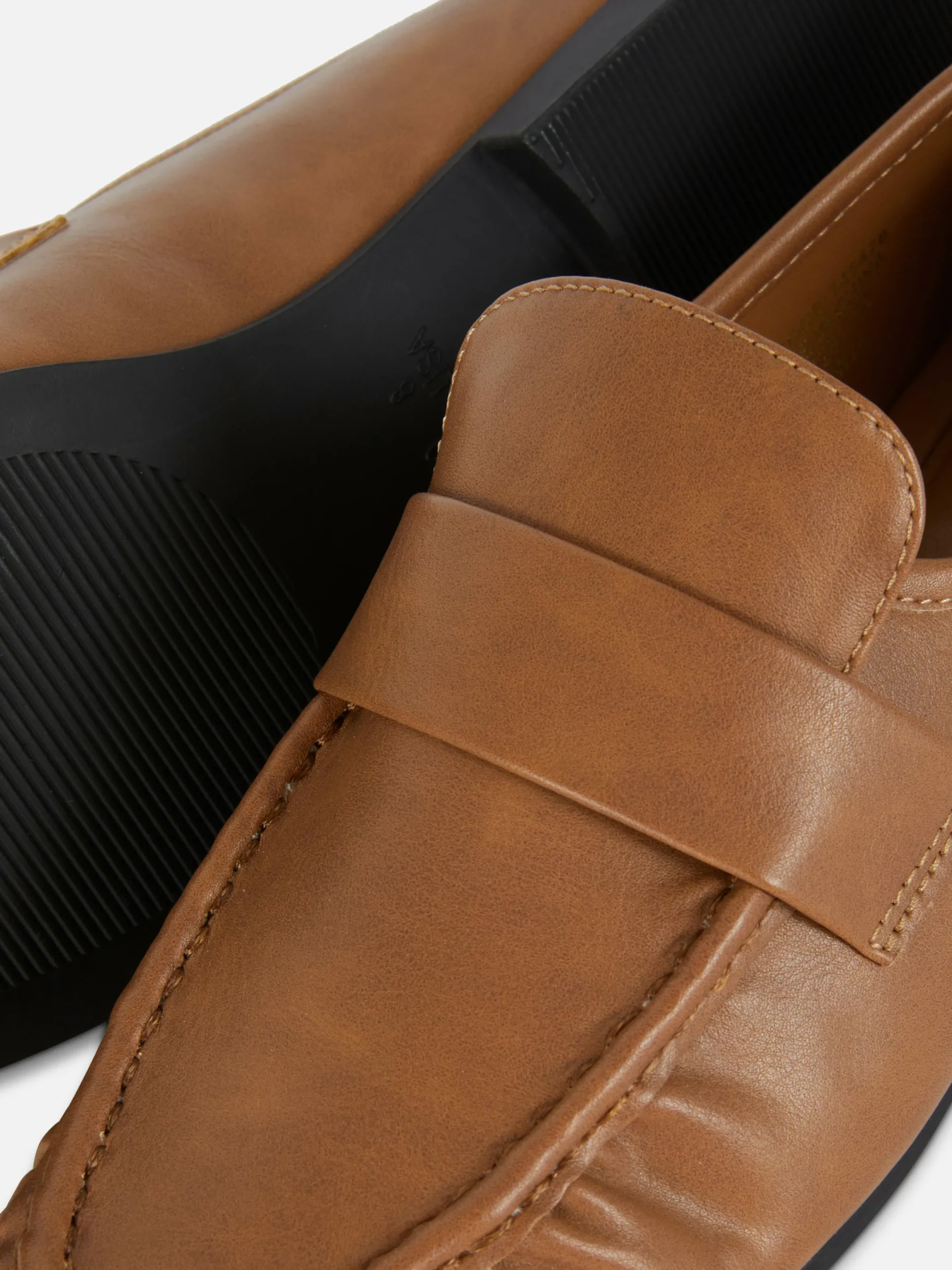 Ballerines|Primark Mocassins Ruchés Rita Ora Fauve