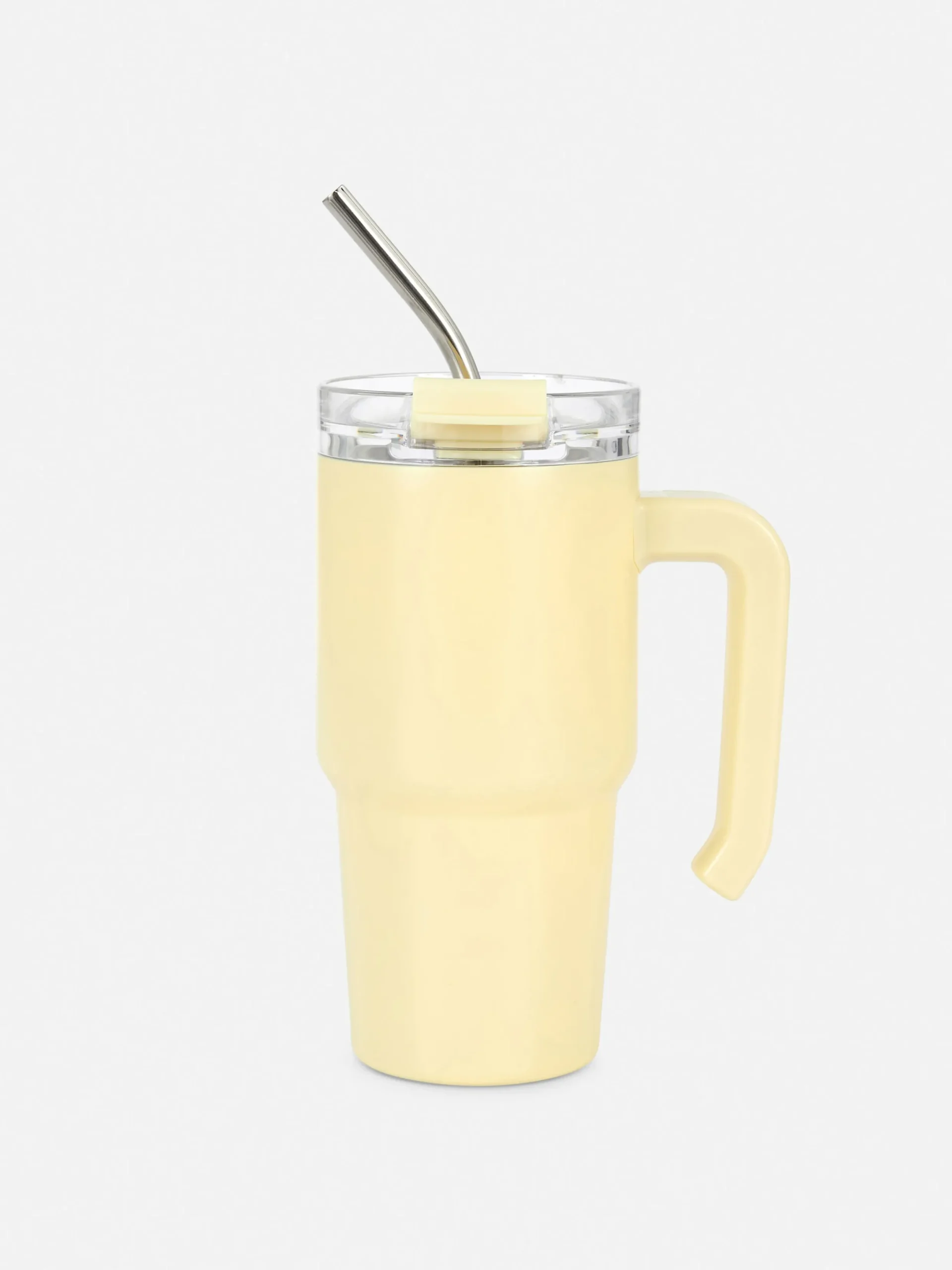 Tasses Et Mugs|Primark Mug Isotherme En Acier Inoxydable 0,56 l Jaune citron