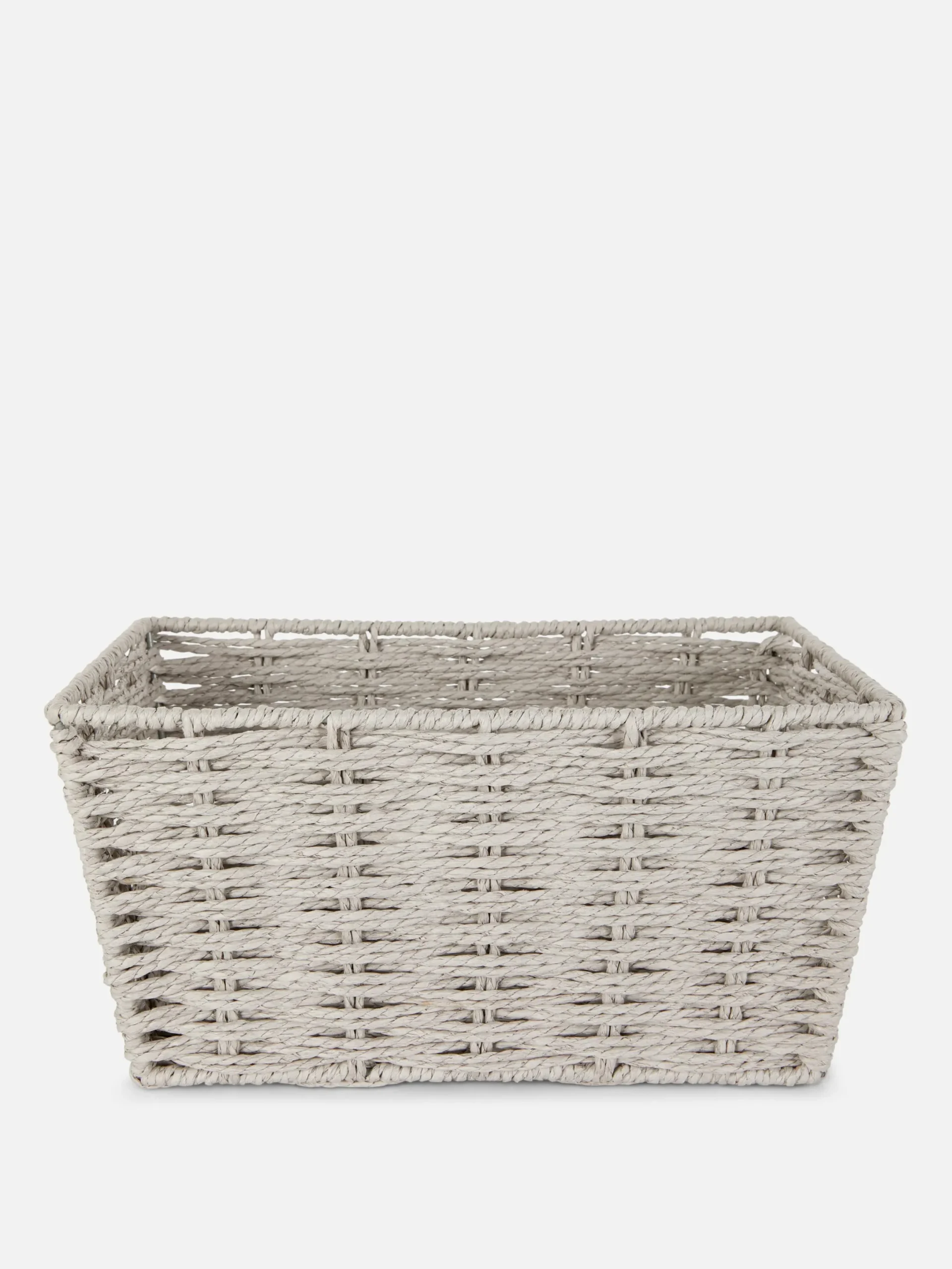 Boîtes Et Paniers|Primark Panier De Rangement En Corde De Papier Gris