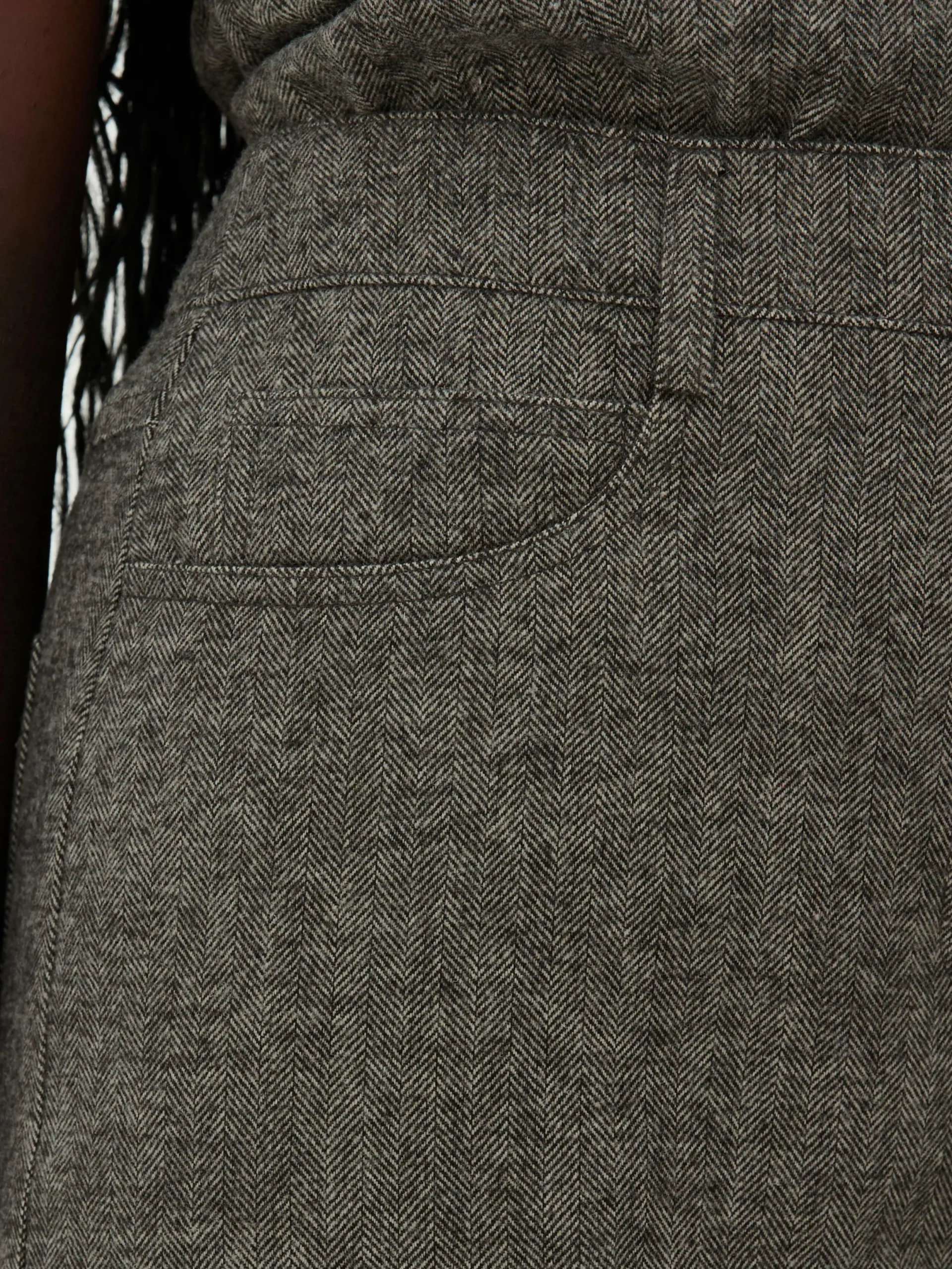 Pantalons Et Leggings|Primark Pantalon à Chevrons Rita Ora Marron