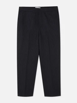 Pantalon|Primark Pantalon à Rayures Fines Kem Bleu marine