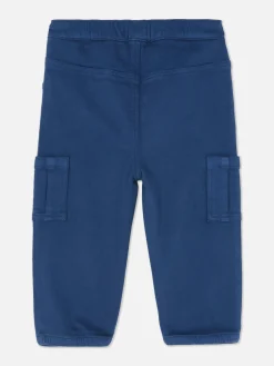 Pantalons Et Leggings|Primark Pantalon Cargo Avec Cordon De Serrage Bleu marine