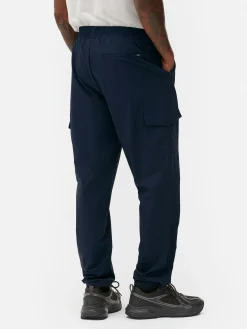 Pantalon|Vêtements De Sport|Primark Pantalon Cargo Resserré Aux Chevilles Avec Bloque-cordon Bleu marine