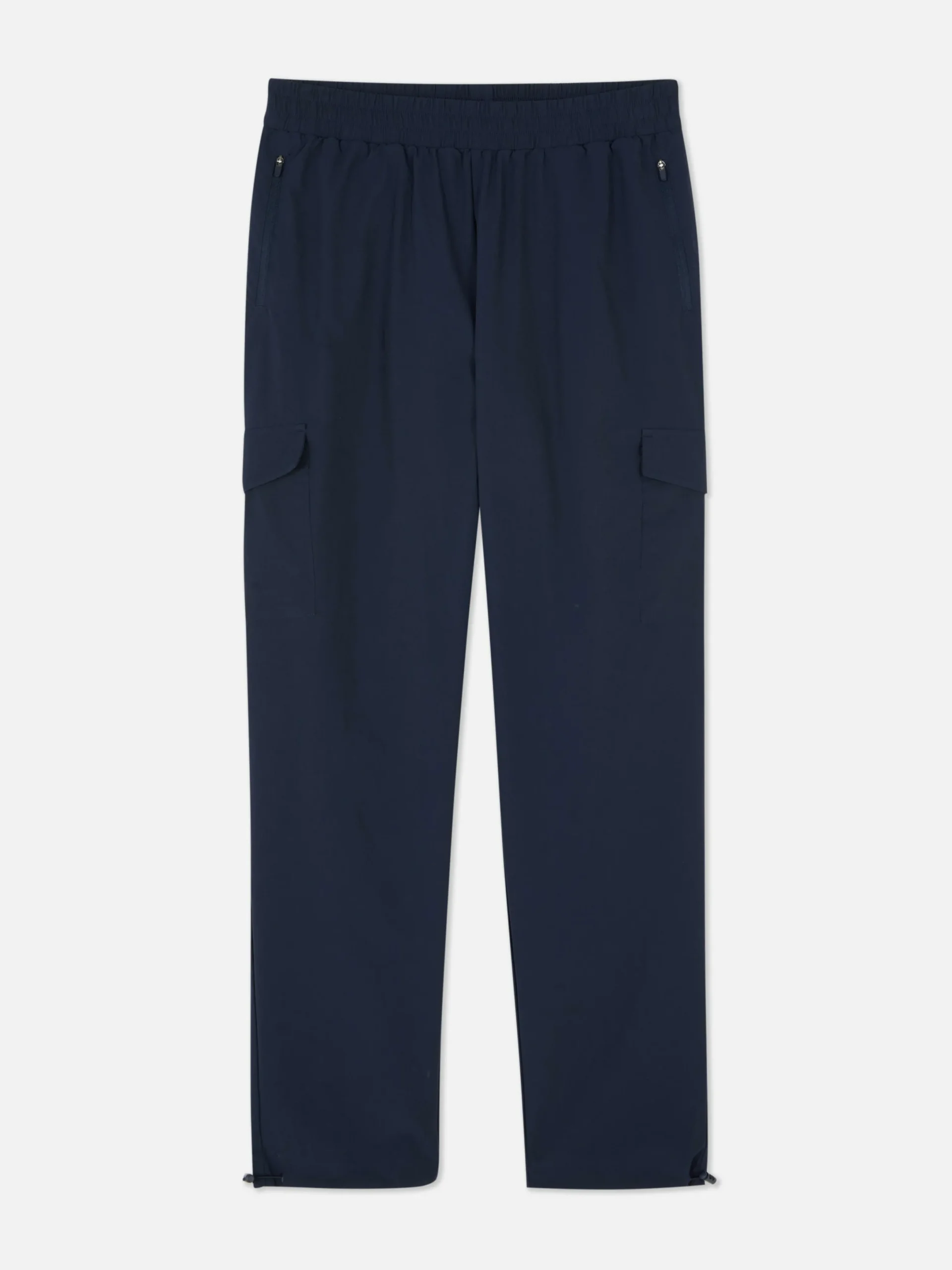 Pantalon|Vêtements De Sport|Primark Pantalon Cargo Resserré Aux Chevilles Avec Bloque-cordon Bleu marine