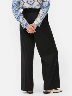 Pantalons Et Leggings|Primark Pantalon Chino Large Noir