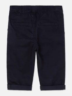 Pantalons Et Leggings|Primark Pantalon Chino Stretch Bleu marine