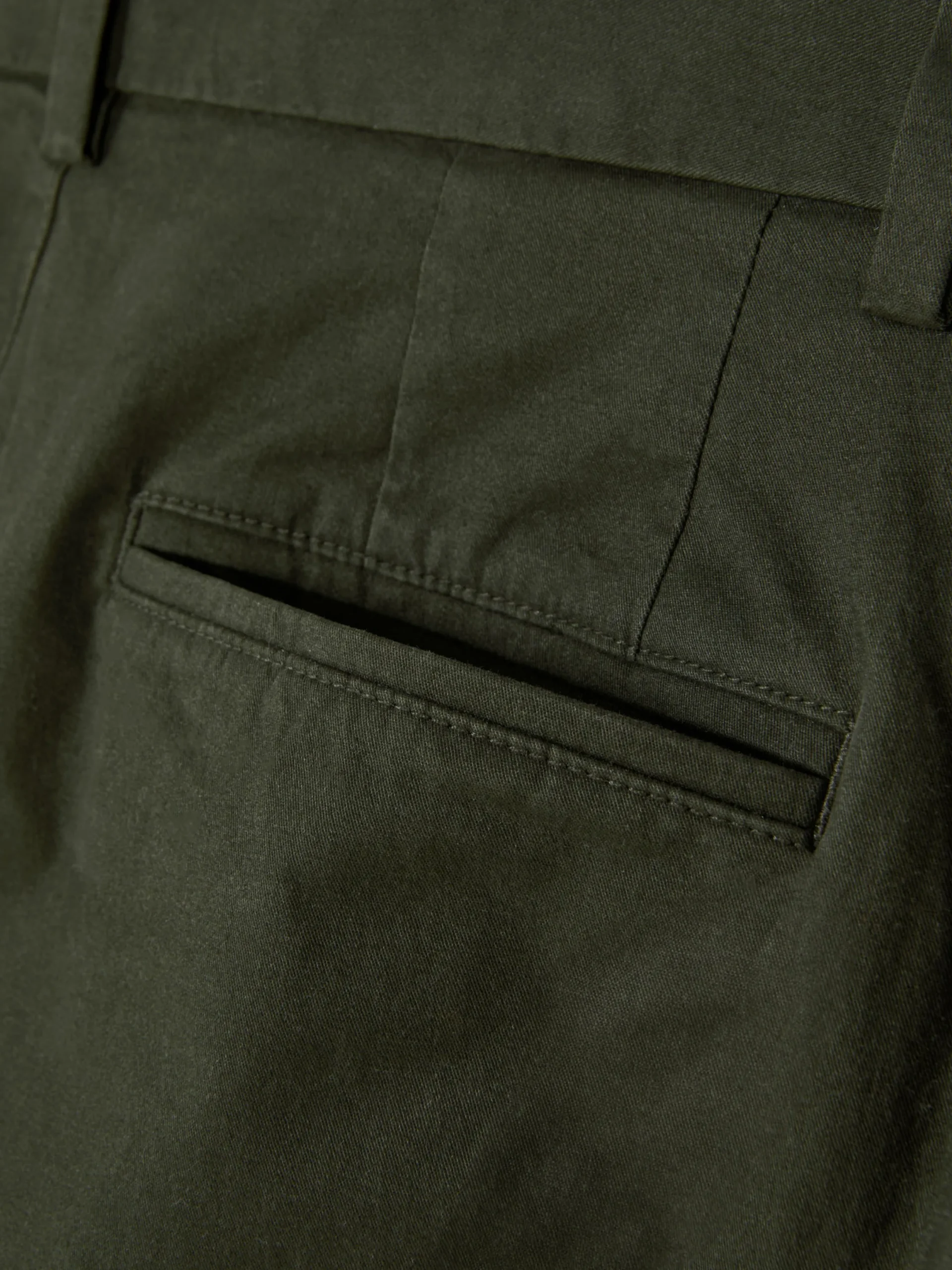 Pantalon|Primark Pantalon Chino Stretch Coupe Slim Kaki