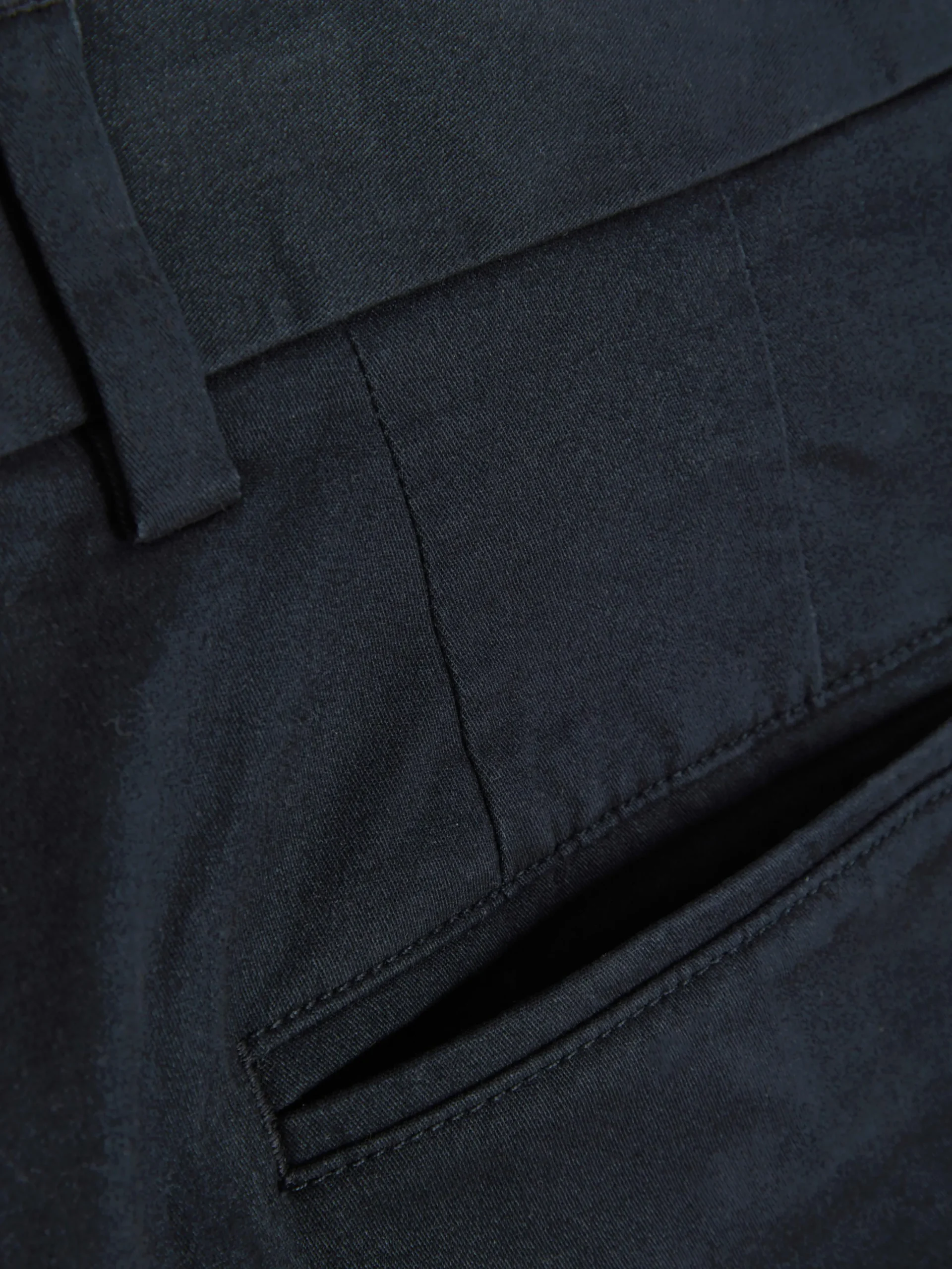 Pantalon|Primark Pantalon Chino Stretch Coupe Slim Bleu marine