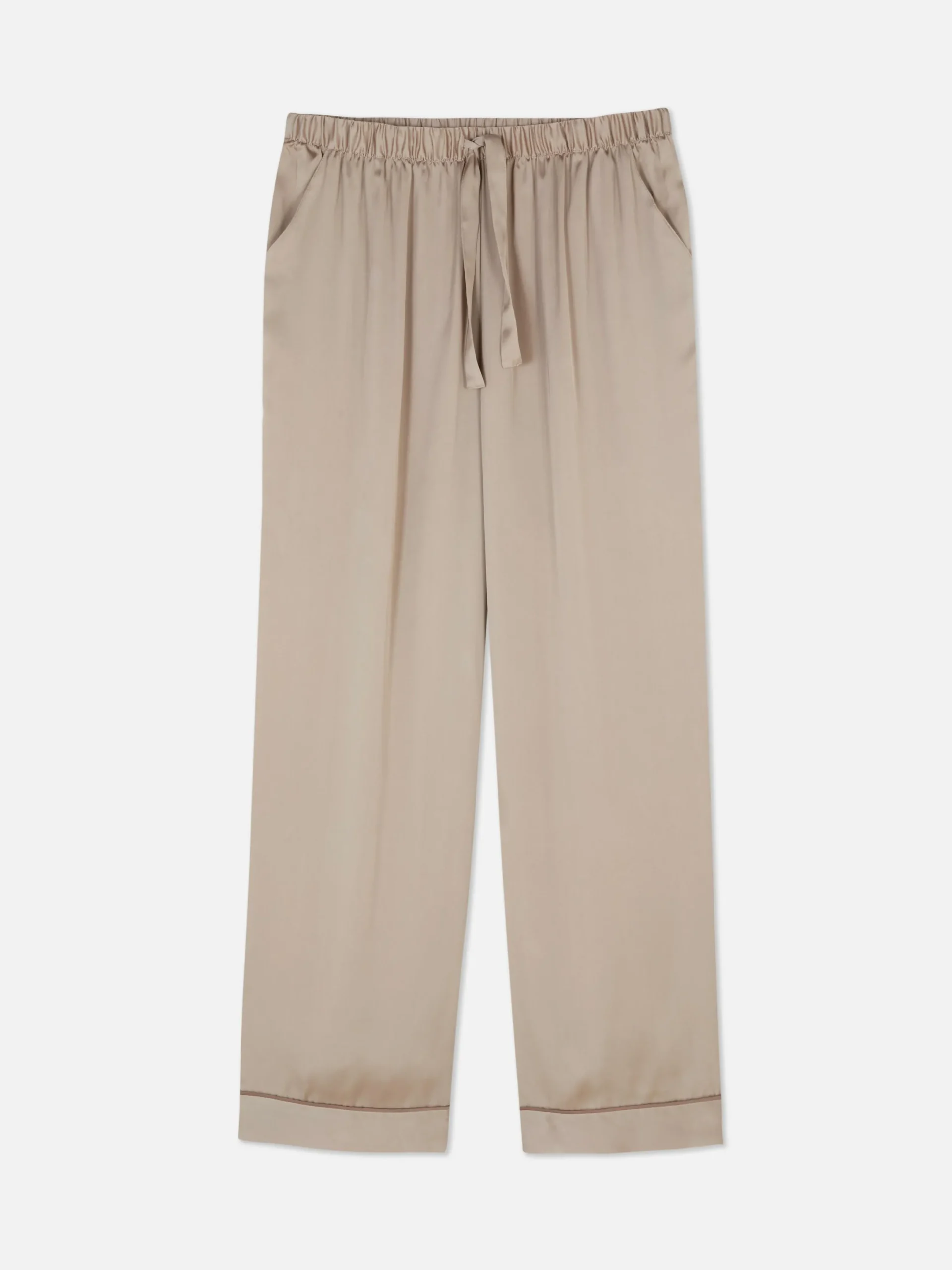 Bas De Pyjama|Primark Pantalon De Pyjama En Satin Moka