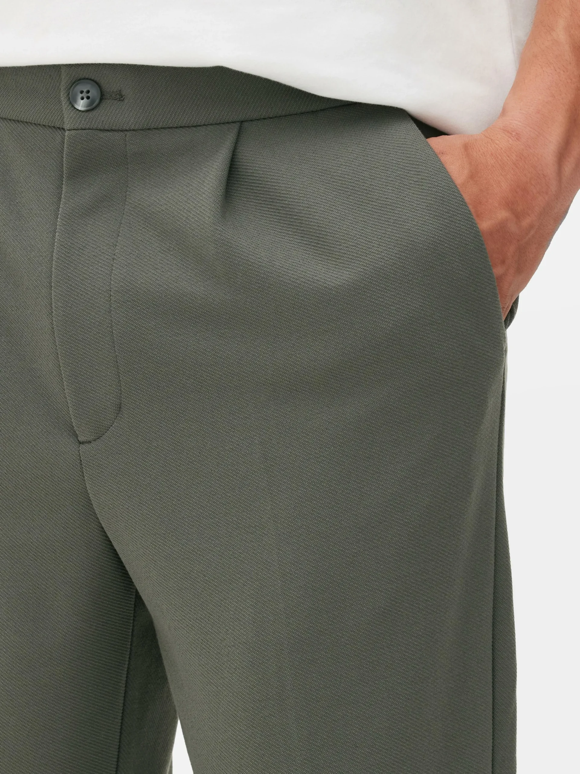 Pantalon|Primark Pantalon En Jersey Kem Kaki