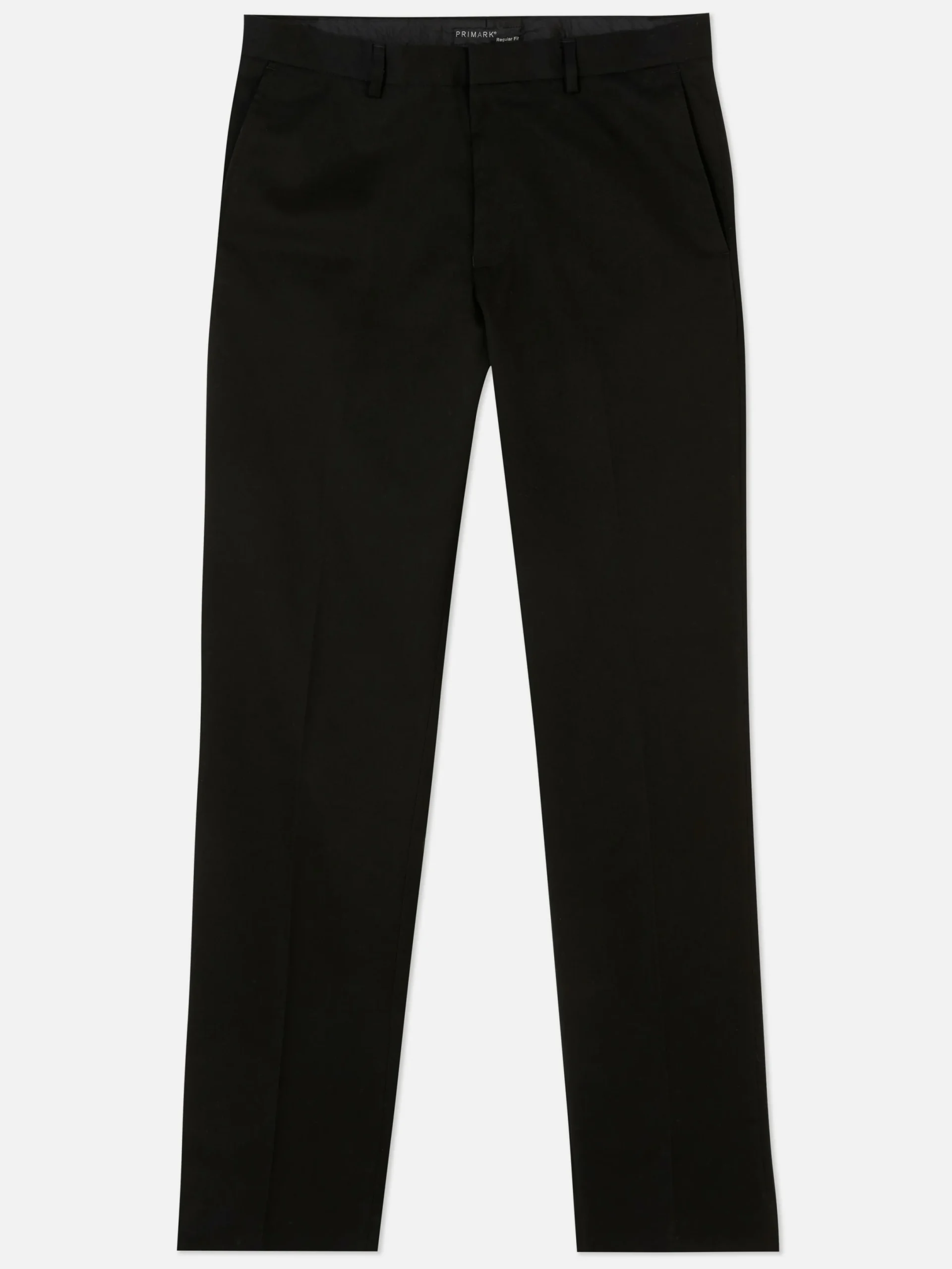 Pantalon|Primark Pantalon En Sergé Coupe Droite Noir