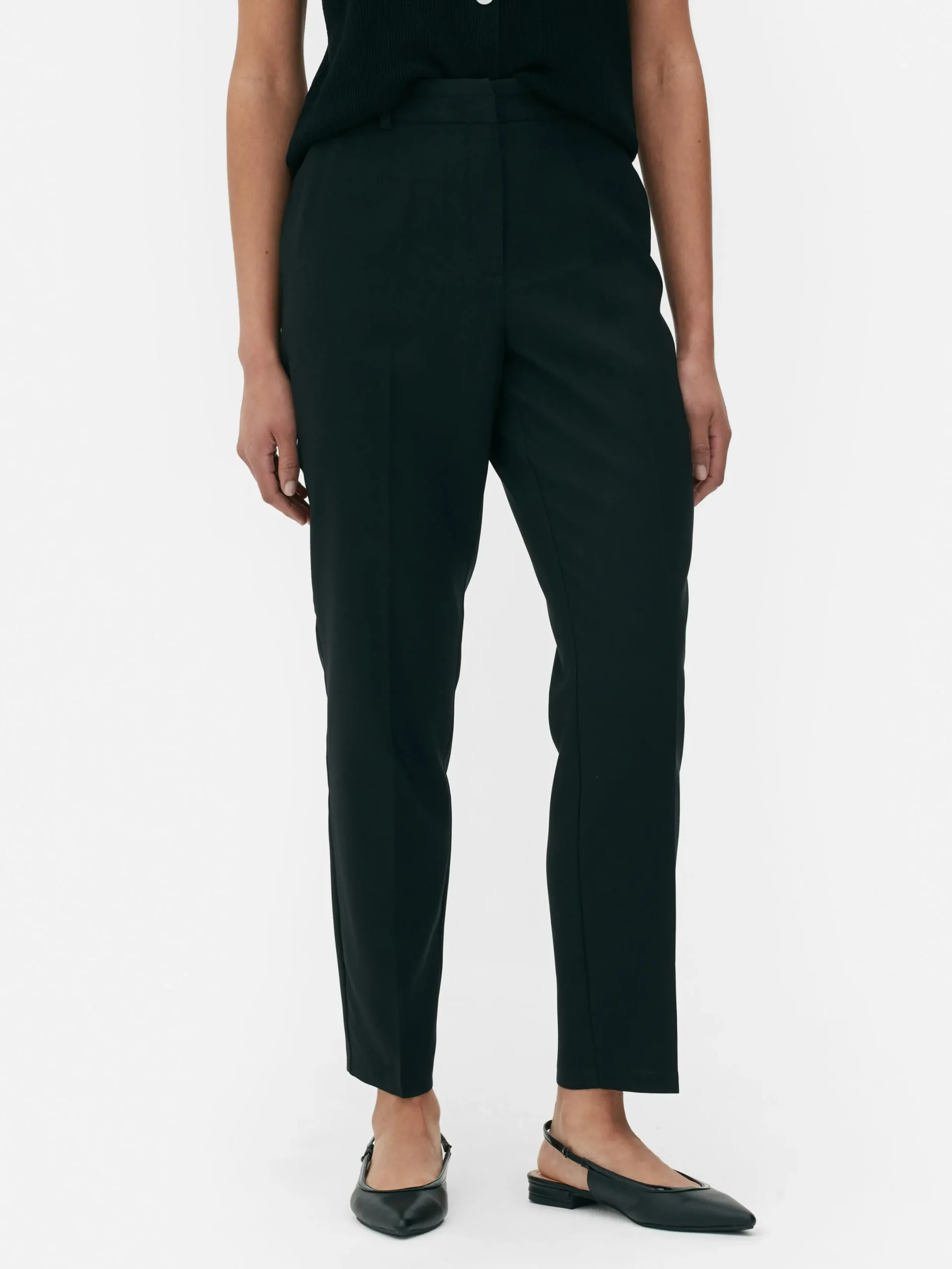 Pantalons Et Leggings|Primark Pantalon Slim Ajusté Noir