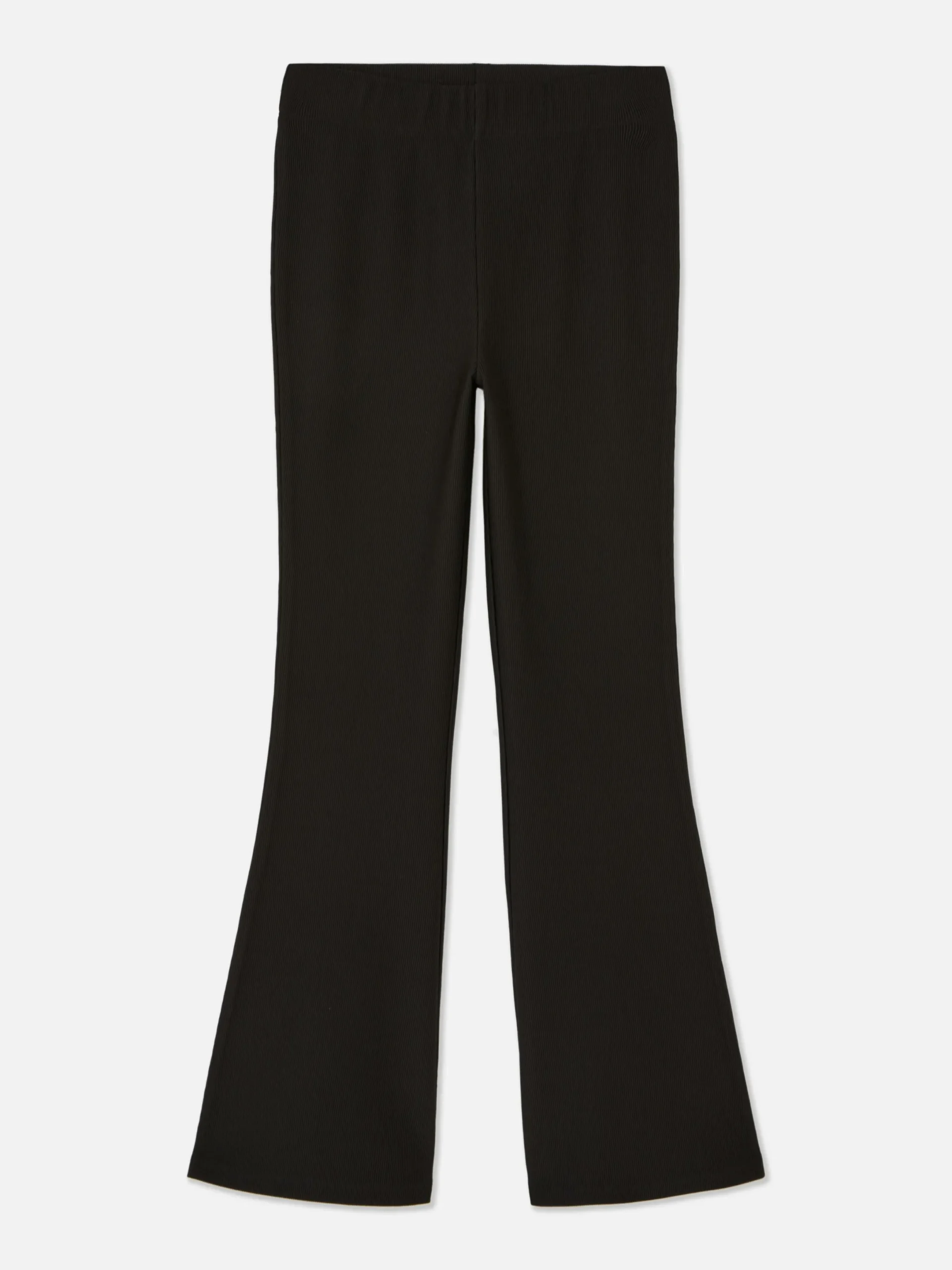 Pantalons Et Leggings|Primark Pantalon évasé Côtelé Noir