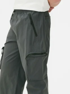 Pantalon|Primark Pantalons Cargo Technique Gris