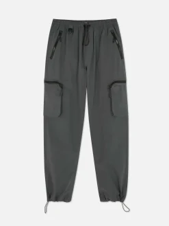 Pantalon|Primark Pantalons Cargo Technique Gris