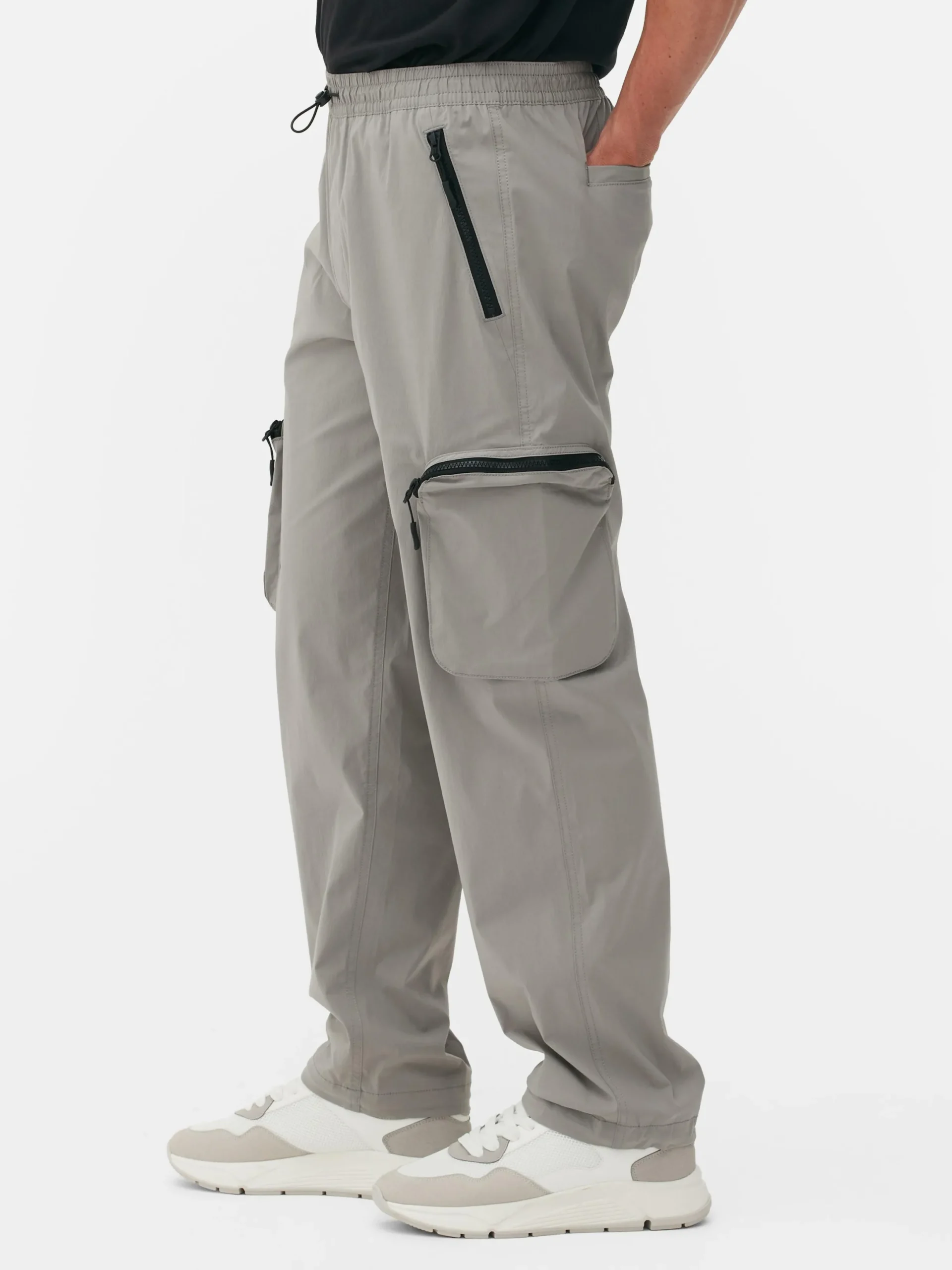 Pantalon|Primark Pantalons Cargo Technique Gris ardoise