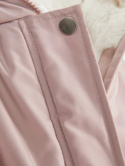 Manteaux Et Vestes|Primark Parka à Capuche En Fausse Fourrure Rose