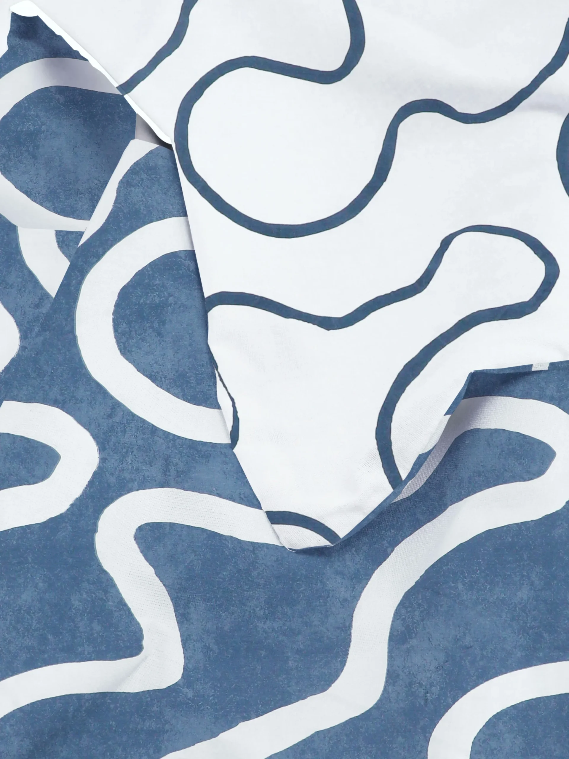 Housses De Couette Et Parures De Lit|Primark Parure De Lit King Size à Motif Ondulé Bleu marine