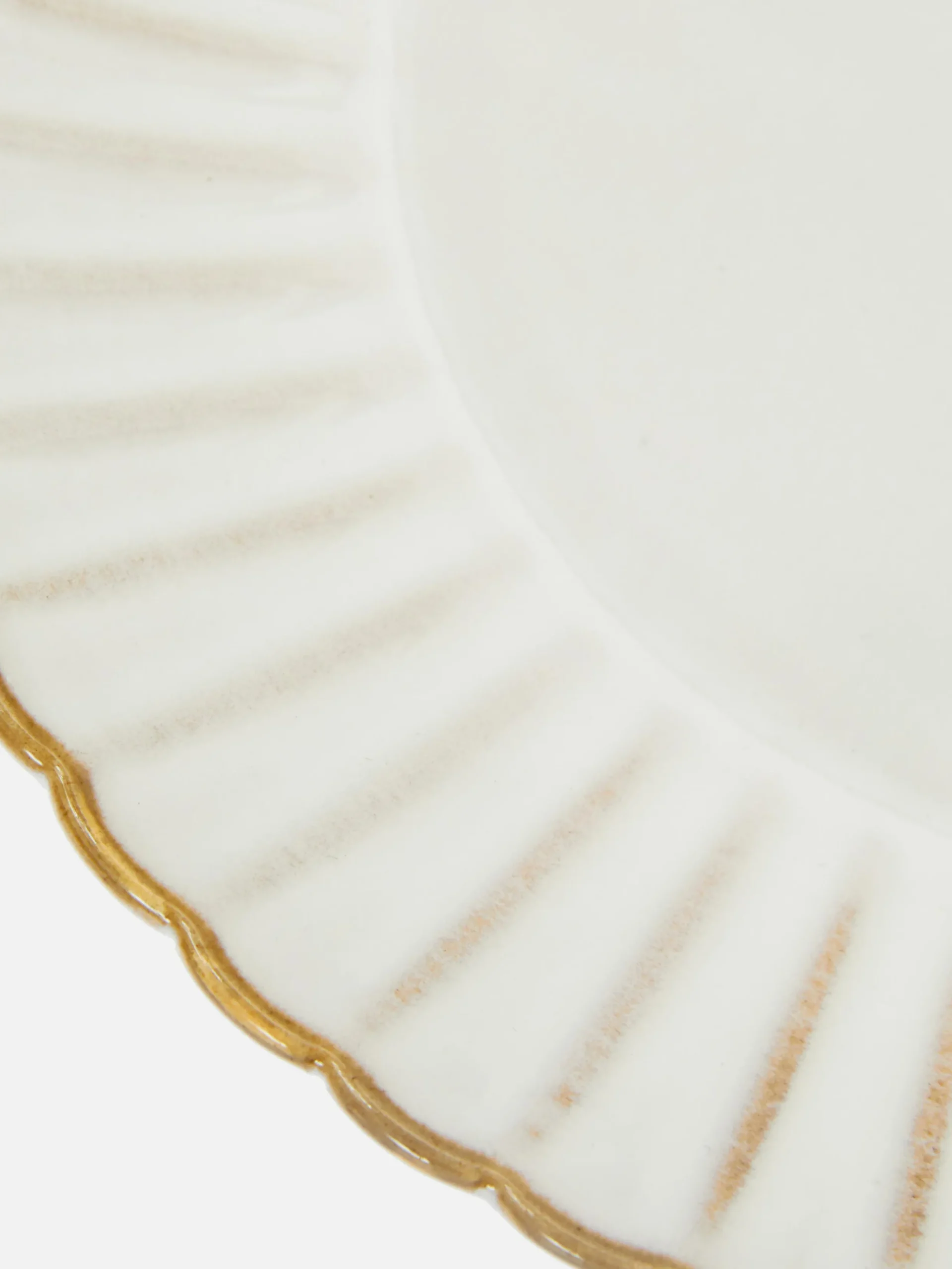 Assiettes, Bols Et Plats|Primark Petite Assiette Effet Coquillage Crème