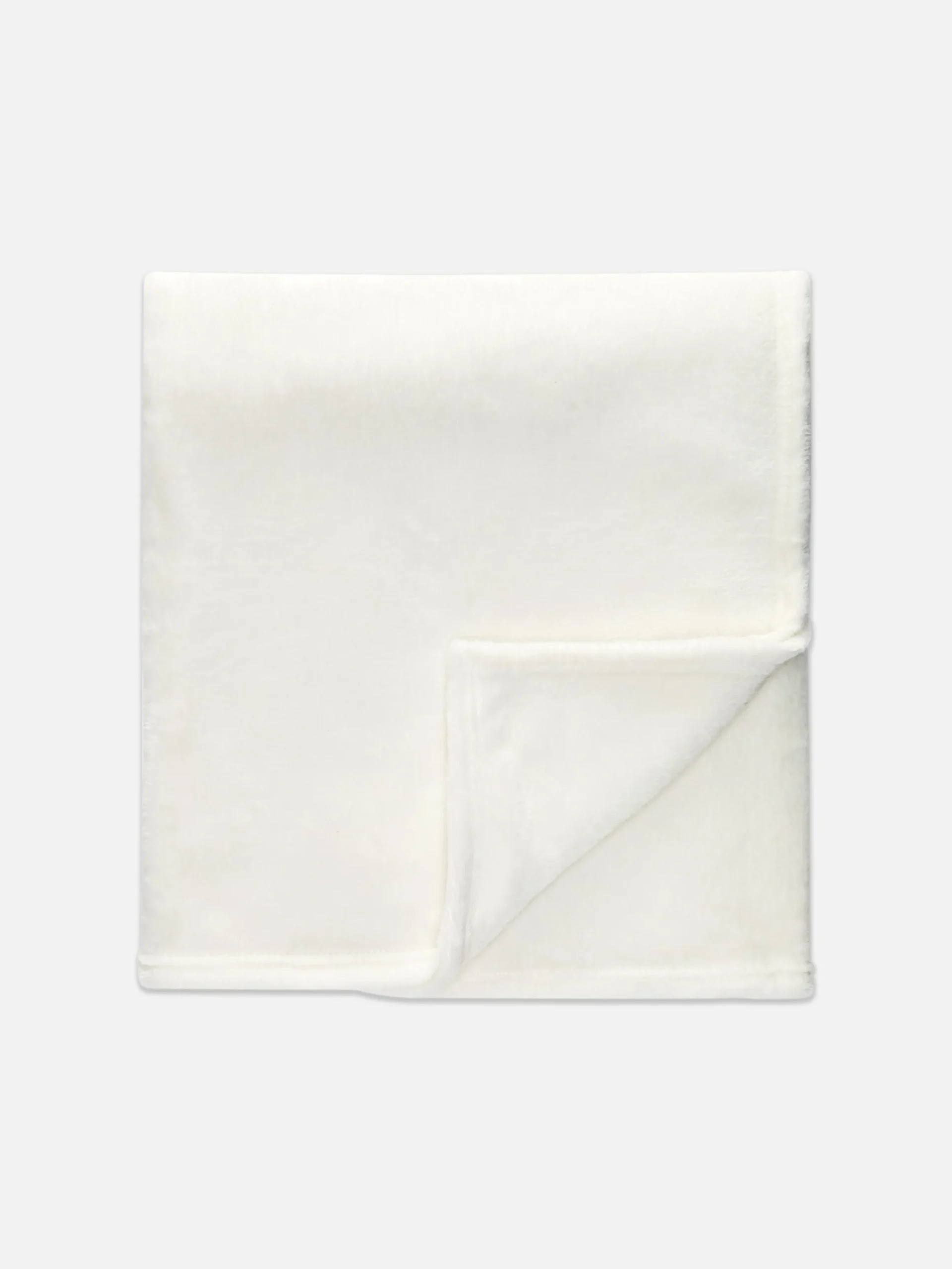 Couvertures Et Jetés De Lit|Primark Petite Couverture Duveteuse Ultra-douce Crème