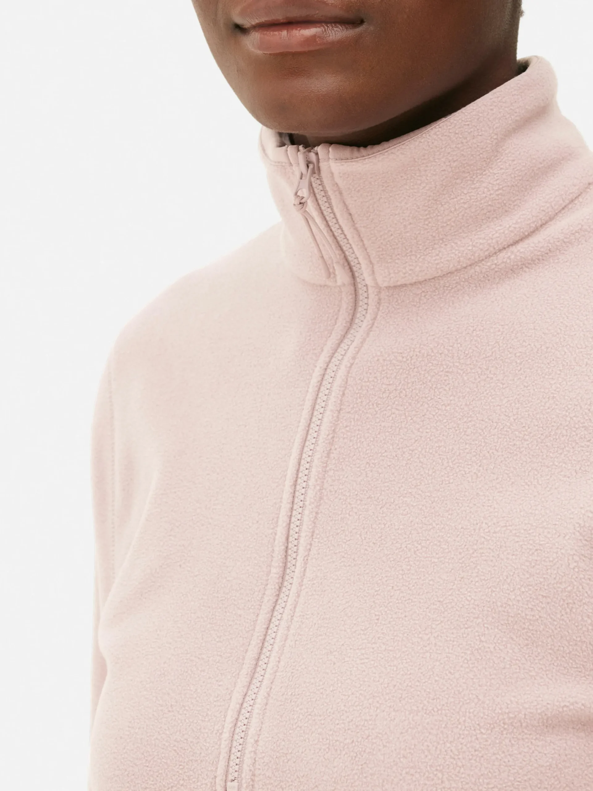 Pulls Et Gilets|Primark Polaire à Col Zippé Rose