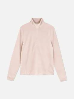 Pulls Et Gilets|Primark Polaire à Col Zippé Rose