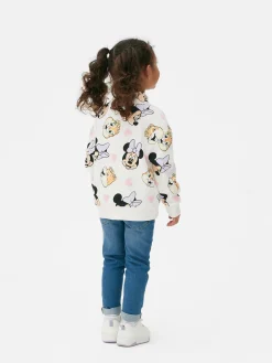 Sweats À Capuche Et Sweat-Shirts|Primark Polaire Semi-zippé Disney Minnie Mouse Et Ses Amis Écru