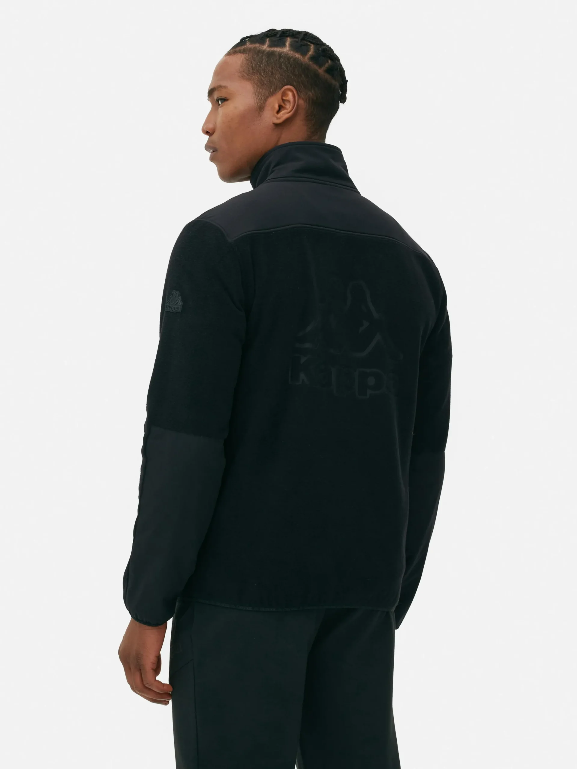 Manteaux Et Vestes|Vêtements De Sport|Primark Polaire Zippée Kappa X Noir