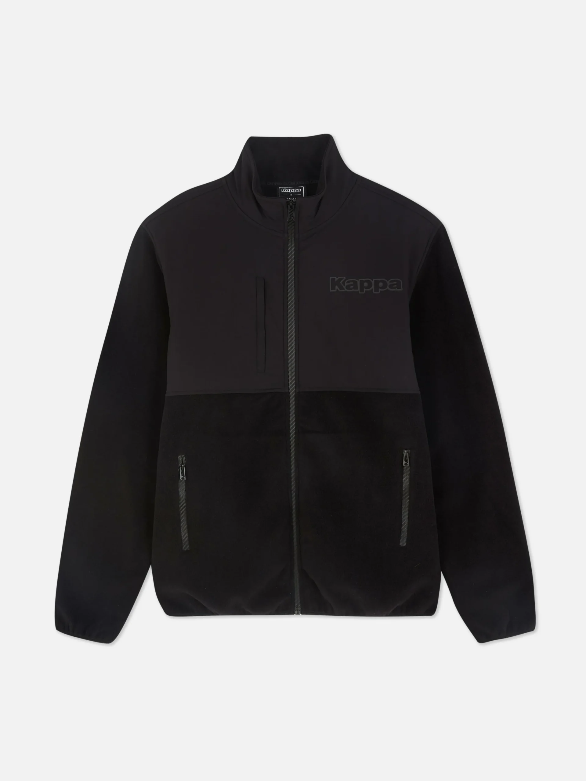 Manteaux Et Vestes|Vêtements De Sport|Primark Polaire Zippée Kappa X Noir