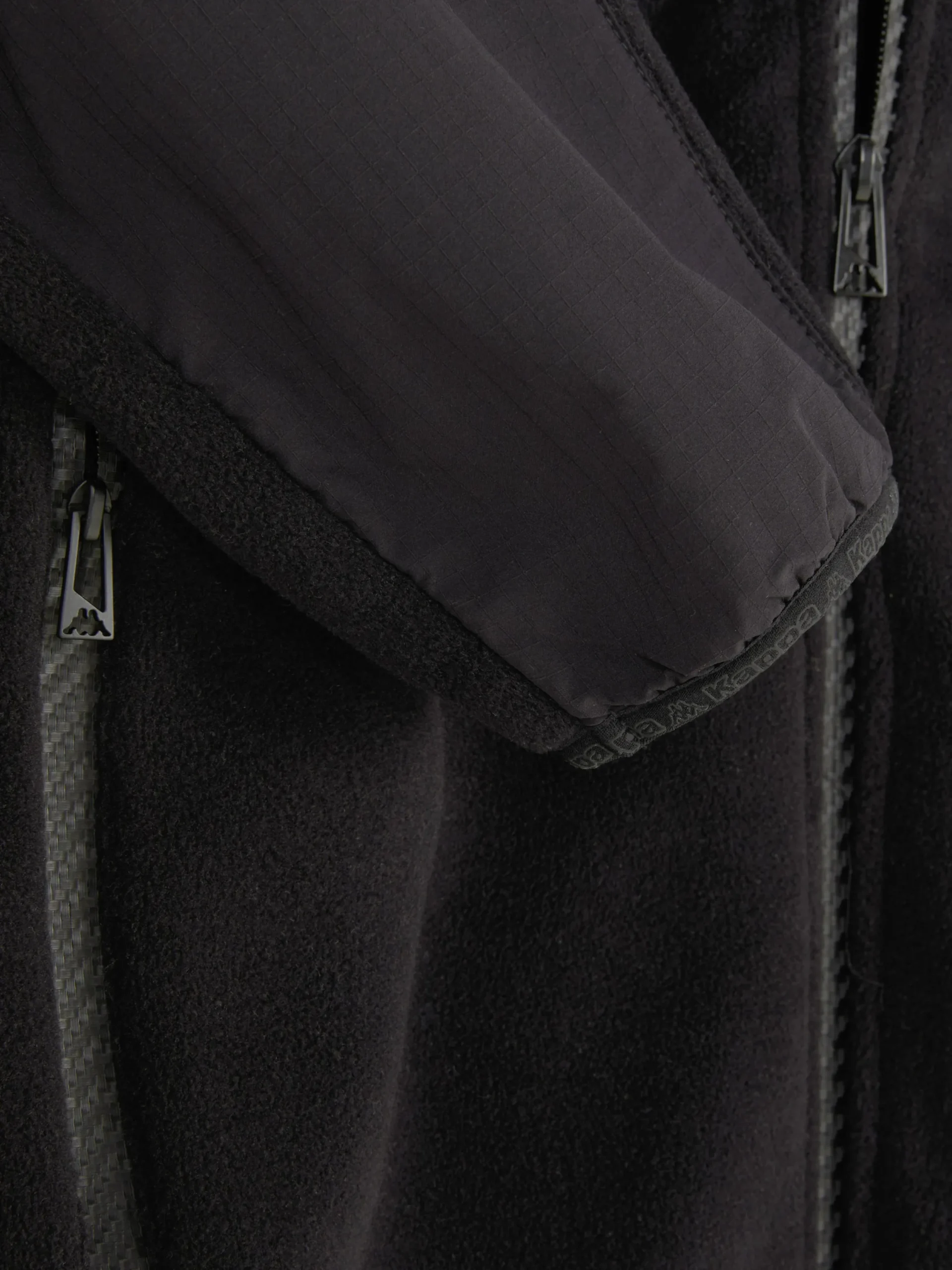 Manteaux Et Vestes|Vêtements De Sport|Primark Polaire Zippée Kappa X Noir